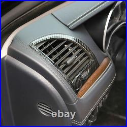 10x Carbon Fiber Central Control Set Dash Cover Trim Kit for Chrysler 300 11-14