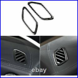 15X ABS Carbon Fiber Car Interior Kit Cover Trim For Benz CLA GLA Class 2014-18