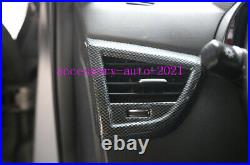 15pcs For Hyundai Veloster 2012-2017 Carbon Fiber Interior Kit Decor Cover Trim