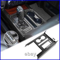 16PCS Interior Accessories Trim Full Kit Decor For Ford F-150 2015+ Carbon Fiber
