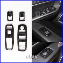 16x Central Dash Panel Decor Cover Trim Kit for Grand Cherokee 2014-2018 Carbon