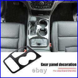 17x Interior Dashboard Cover Trim Kit for Grand Cherokee 2016-21 Carbon Fiber