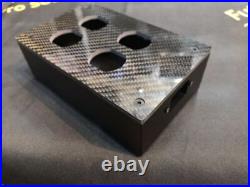 1x Carbon Fiber US AC Power Distributor Aluminum Shell 4 /6/8 outlet box chassis