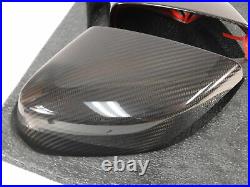 20-21 Corvette Mirror Caps- Visible Carbon Fiber Set- GM Brand New- # 84921127