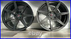 20 Brand New Project6gr 7 Spoke Fully Forged R-Spec Carbon Fiber Face Finish