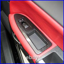 20x Carbon Fiber Inner Set Panel Decor Cover Trim Kit For Dodge Challenger 09-14