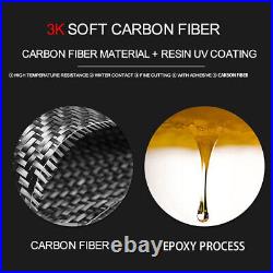 24Pcs Carbon Fiber Interior Full Kit Cover Trim Sticker For Jeep Liberty 2008-12