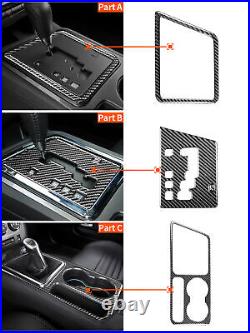 28Pcs Carbon Fiber Interior Full Set Cover Trim For Dodge Challenger 2008-2010