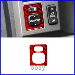 29Pcs Red Carbon Fiber Interior Full Kit Cover Trim For Toyota Tundra 2007-2013