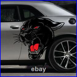 2x Fits Challenger HellCat Vintage Cat Side Decal Car Truck Hood Vehicle Graphic