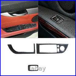 37Pcs For BMW Z4 E89 2009-2016 Carbon Fiber Full Interior Kit Cover Trim