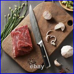 3 Pcs Kitchen Knives Set Japanese Damascus Steel Kitchen Chef Slicing Paring Cut