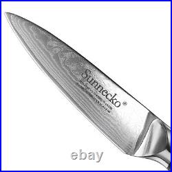 4PCS Kitchen Knife Set Japanese VG10 Damascus Steel Chef's Knife Meat Cleaver