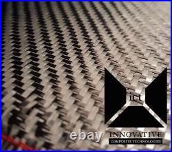 5 yards 50 Carbon Fiber Fabric Cloth 2x2 Twill Weave (3k, 6oz, 50 x 180)
