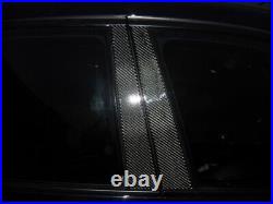 6Pcs Real Carbon Fiber Pillar Panel Cover Fits SXE10 99-05 IS200 IS300 ALTEZZA