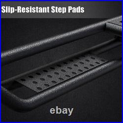 6 Running Boards for 2007-2018 Jeep Wrangler JK 4 Door Side Steps Nerf Bars