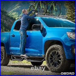 6 Running Boards for 2015-2024 Chevy Colorado Canyon Crew Cab Bolt-on Side Step