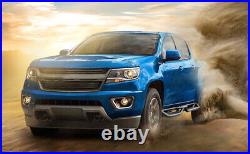 6 Running Boards for 2015-2024 Chevy Colorado Canyon Crew Cab Bolt-on Side Step