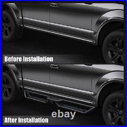 6 Running Boards for 2020-2024 Jeep Gladiator JT 4 Door Drop Down Side Steps