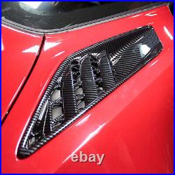 ABS Carbon Fiber Exterior Kit Cover Trims For Chevrolet Corvette C7 2014-2018