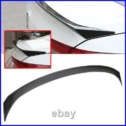 ABS Carbon fiber texture Rear Spoiler Trunk Wing For Honda Accord 2018 Brand New