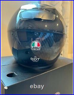 AGV Sportmodular Glossy Carbon Solid Helmet-LARGE- Brand new-Never worn