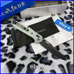 AXIS New Benchmade Jade Handle G-10 Black Osborne Folding Knife 940BK-2004