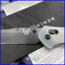 AXIS New Benchmade Jade Handle G-10 Black Osborne Folding Knife 940BK-2004