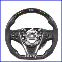 Acura NSX RDX MDX TLX ILX RLX Carbon Fiber LED Display Steering Wheel
