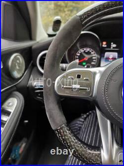 Alcantara AMG Carbon Fiber Steering Wheel for Mercedes-Benz AMG Old to New2003+