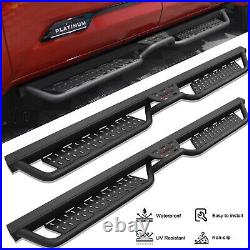 BHK Running Boards for 2005-2023 Toyota Tacoma Double Cab Nerf Bar Down Step BLK