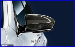 BMW F10 M5 2011-2016 Genuine OEM Carbon Fiber Side Mirror Covers Brand New