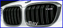 BMW OEM 2018+ G01 F97 X3 M Performance Front Carbon Fiber Grille Pair Brand New