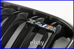 BMW OEM 2019+ G02 F98 X4 M Performance Front Carbon Fiber Grille Pair Brand New