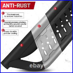 BXQ-Y Running Boards fit 15-24 Colorado/Canyon Crew Cab Side Steps BLK Nerf Bars