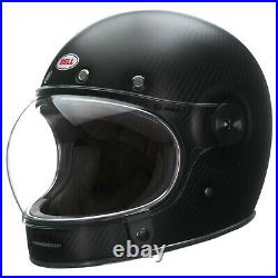 Bell Bullitt Carbon Motorcycle Helmet Matte Black Adult Size Large L BRAND NEW