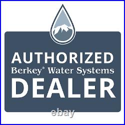 Berkey Travel Water System BlemishedWith 2 Brand New Ceramic Filters