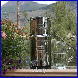 Berkey Travel Water System BlemishedWith 2 Brand New Ceramic Filters