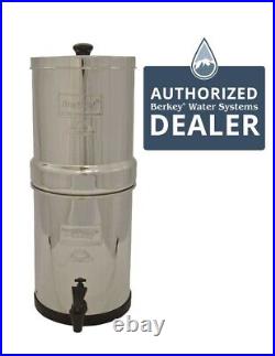 Big Berkey System Blemished With 2 Brand New Certified 7 Ceramic Water Filters