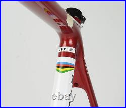 Brand New BASSO Diamante 40th Limit Carbon Road Bicycle Frameset Red 700C 51cm