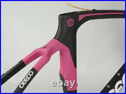 Brand New Ceepo Mamba Limited Aero triathlon Carbon Bicycle Frame Black Pink S