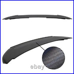 Brand New Fits 10-14 Mustang GT V6 GT500 Style Trunk Spoiler Carbon Print