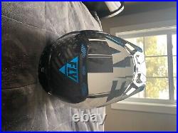 Brand New Fly Racing Carbon Vector Helmet Size XL