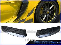 Brand New For All 2014 2015 2016 Porsche 981 Cayman Carbon Fiber Side Vent Cover