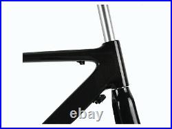 Brand New Full Carbon Matt Road Bike Frame 46cm Fork (alloy Steerer)