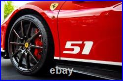 Brand New GENUINE Ferrari 488 / F8 Pista CARBON FIBER Wheels USA Seller/Stock