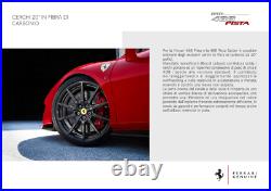 Brand New GENUINE Ferrari 488 PISTA CARBON FIBER Wheels