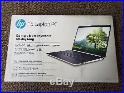 Brand New HP Laptop i7 15 8GB RAM 256GB SSD 16GB Optane Carbon Slate DY1071WM