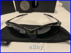 Brand New Rare Authentic Oakley JULIET Carbon Black Iridium Sunglasses X-Metal