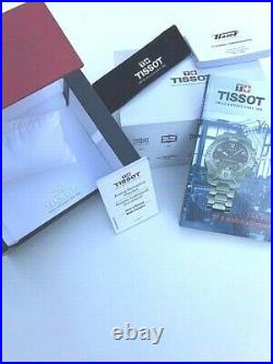 Brand New Tissot T1004173720100 PRS-516 Chrono Carbon Dial Men's 42 mm Watch